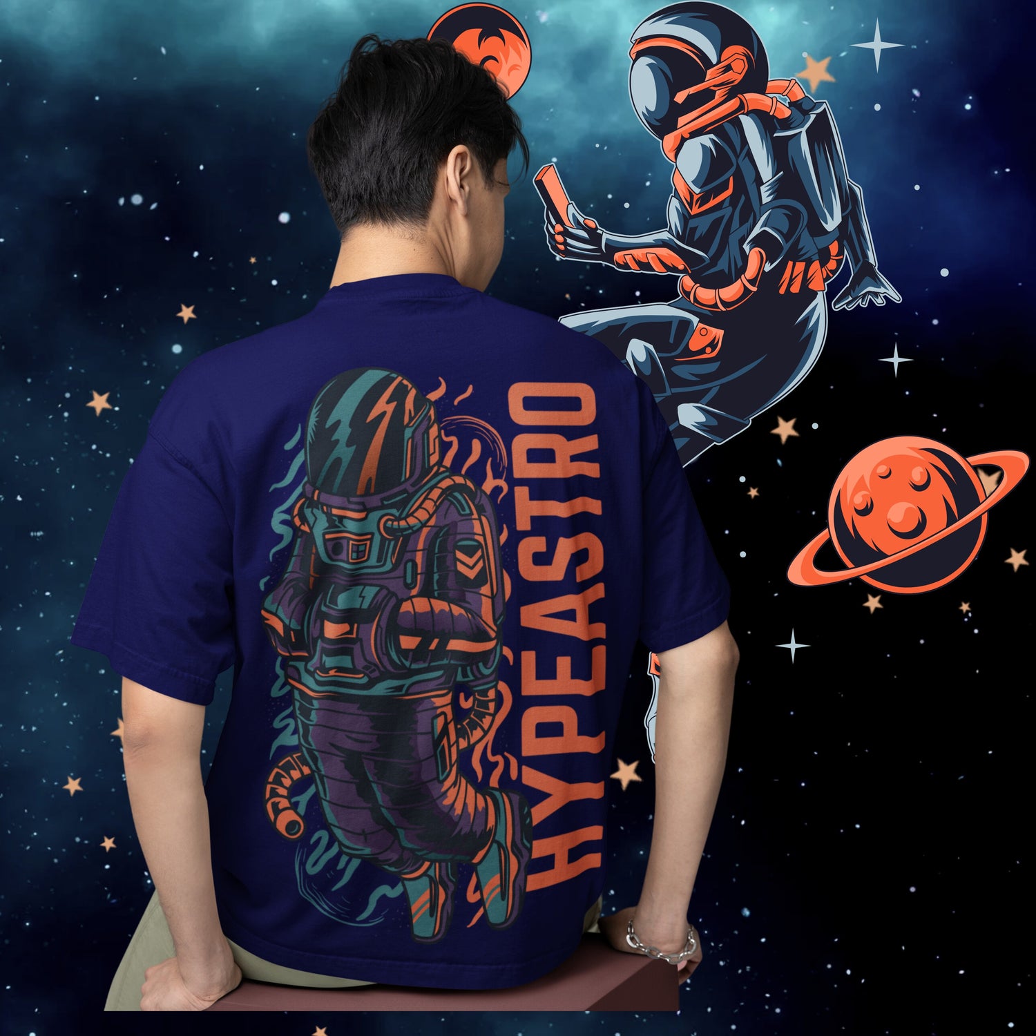 Space & Superheroes Tee Fusion