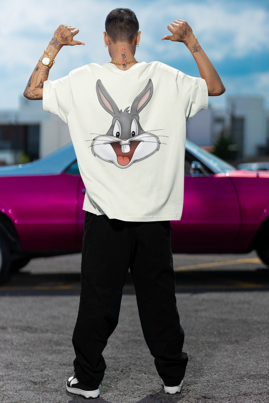 Oversized T-Shirt Men - Bugs Bunny Tee Fusion