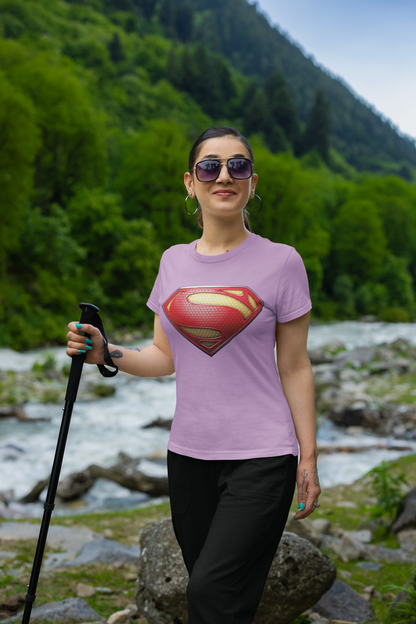 Printed T-Shirt - Regular Women - Super Girl Tee Fusion