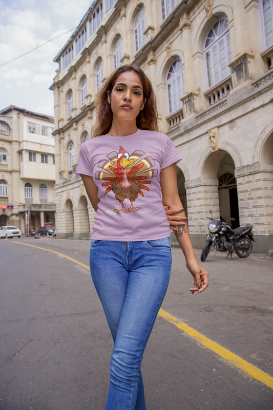 Printed T-Shirt - Regular Women - Turkey Tee Fusion