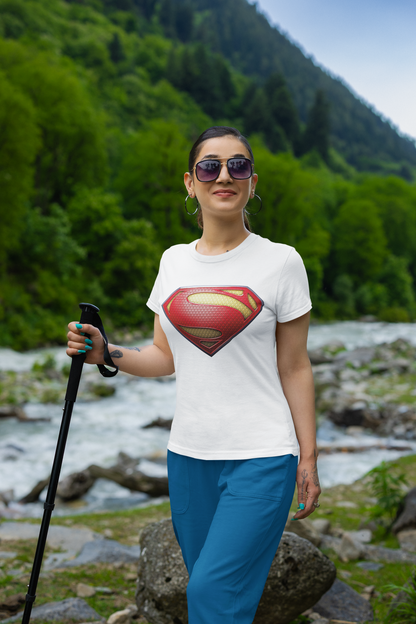 Printed T-Shirt - Regular Women - Super Girl Tee Fusion