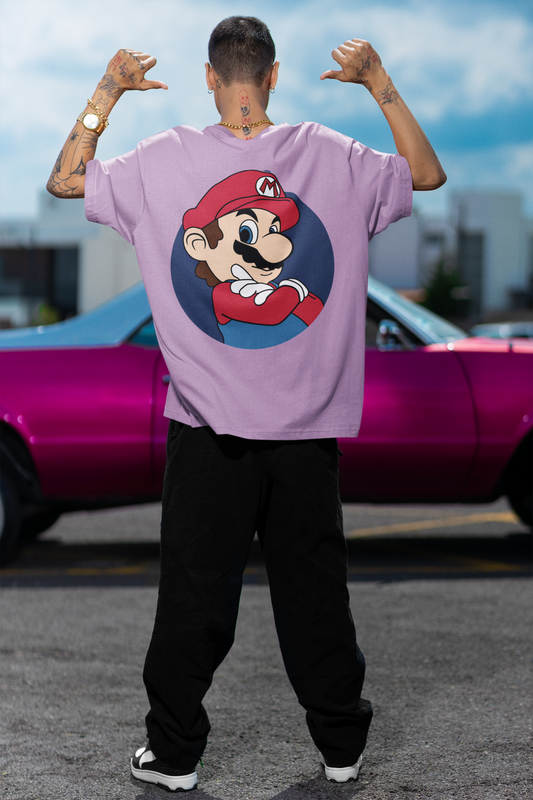 Oversized T-Shirt - Men - Mario Tee Fusion