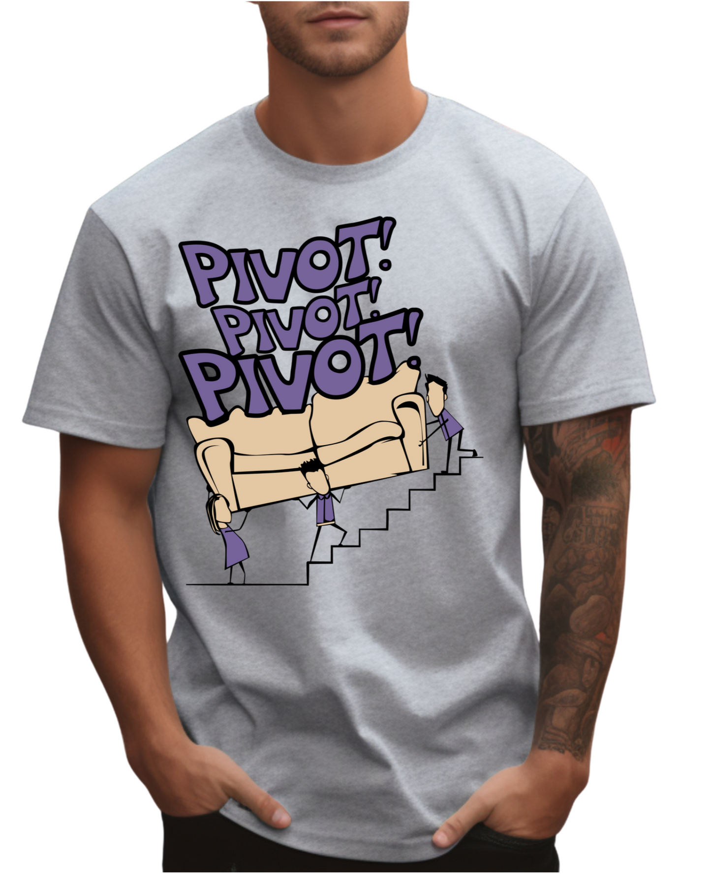 Printed T-Shirt - Regular Men - Pivot Tee Fusion