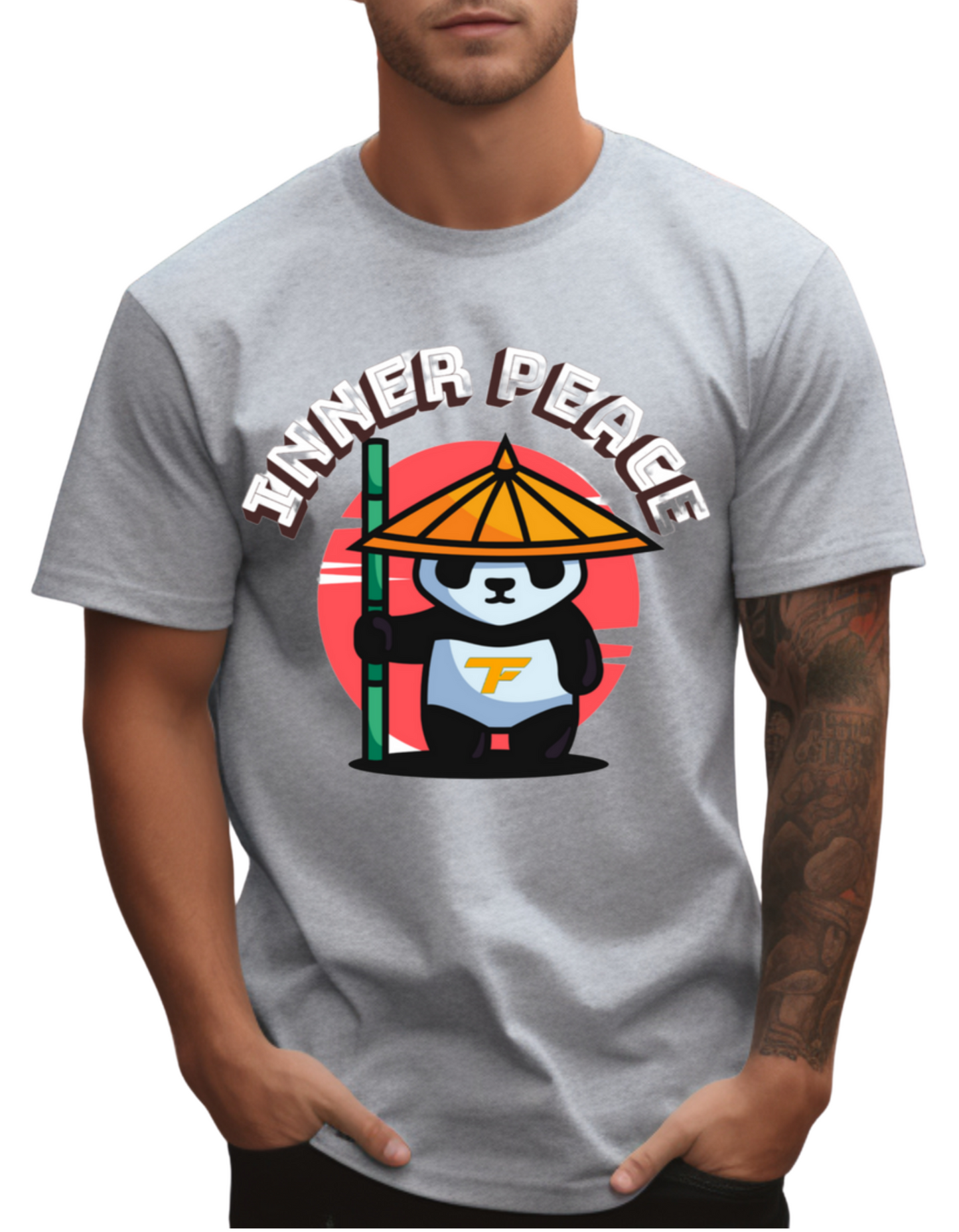 Printed T-Shirt - Regular Men - Inner Peace Tee Fusion