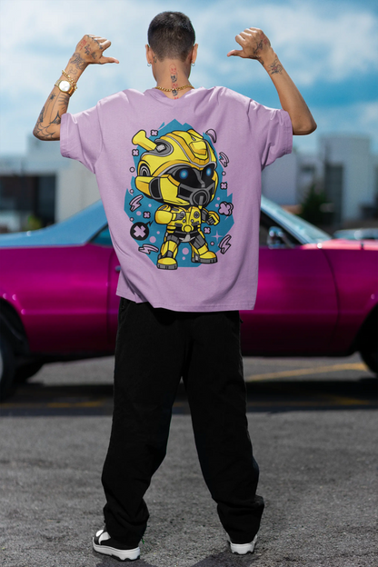 Oversized T-Shirt Men - Bumble Bee Tee Fusion