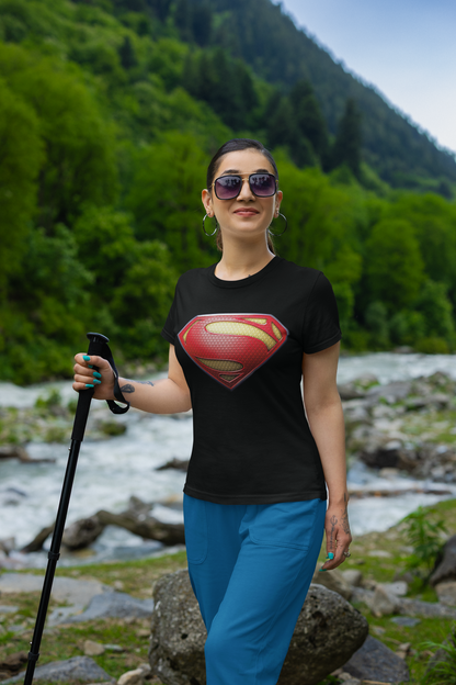 Printed T-Shirt - Regular Women - Super Girl Tee Fusion