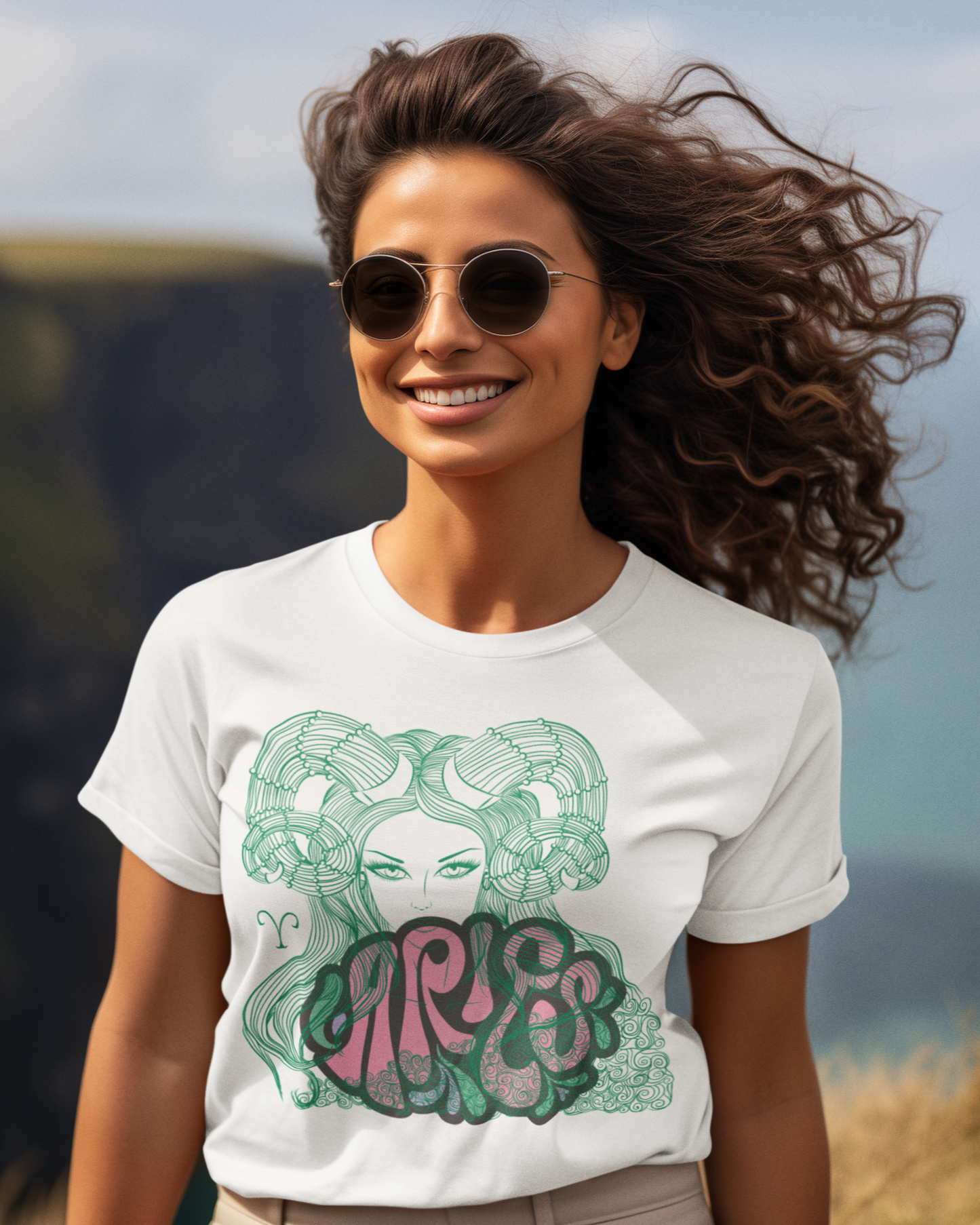 Printed T-Shirt - Regular Women - ARIES