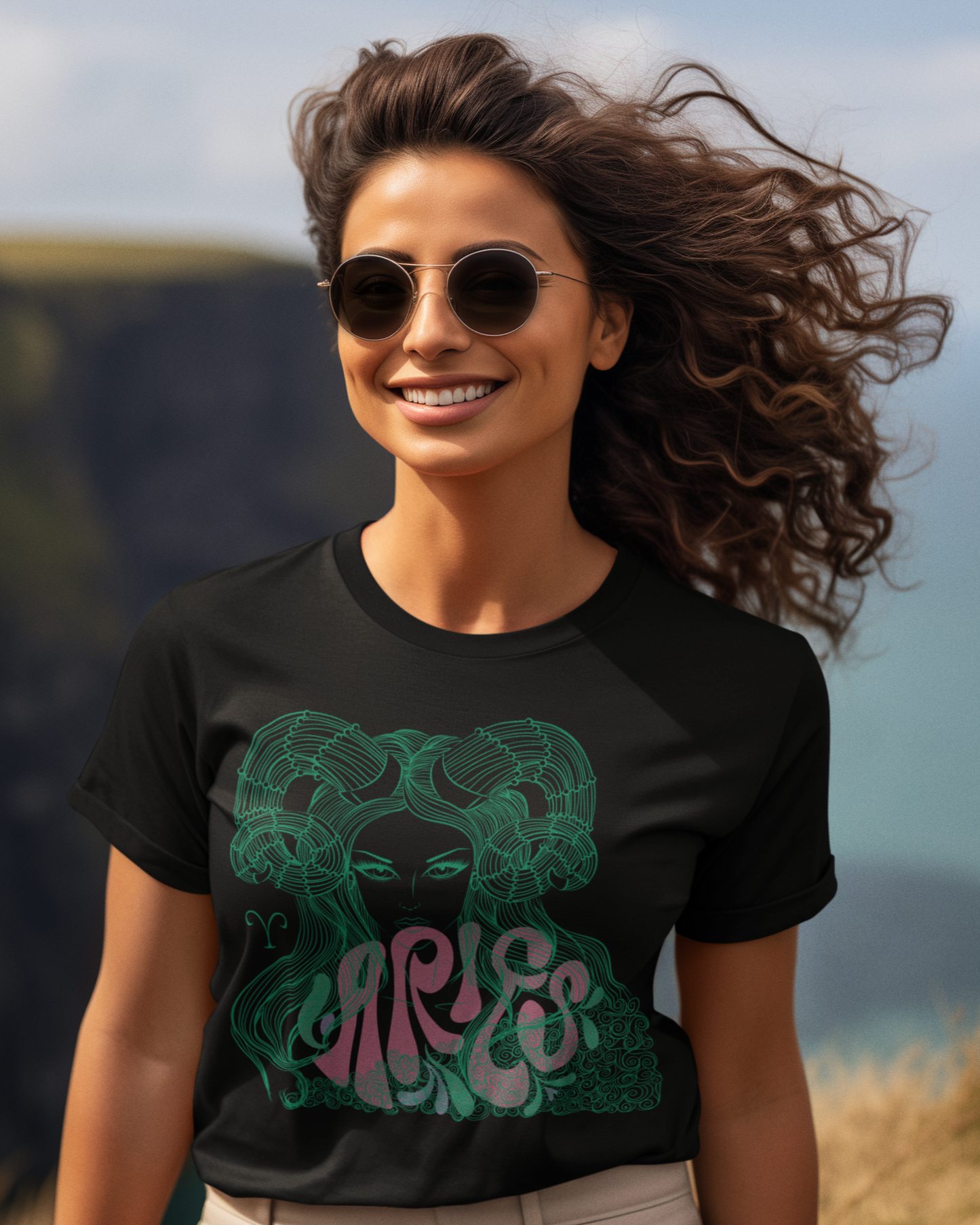 Printed T-Shirt - Regular Women - ARIES