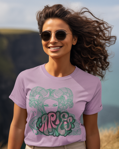 Printed T-Shirt - Regular Women - ARIES