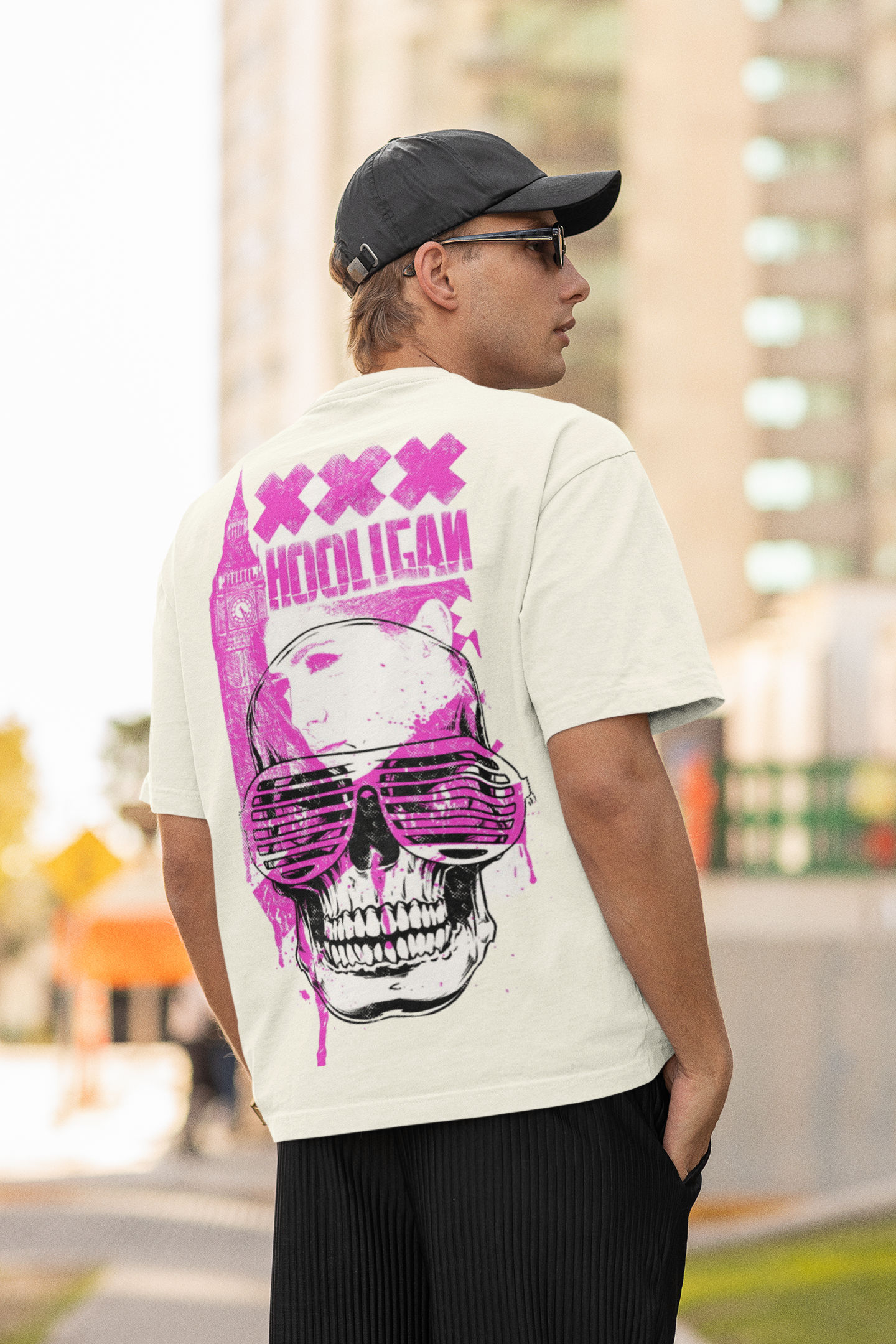 Oversized T- Shirt Men - Hooligan Tee Fusion