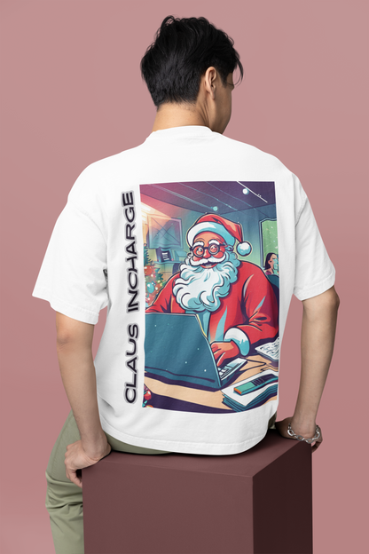 Oversized T- Shirt Men - Claus InCharge