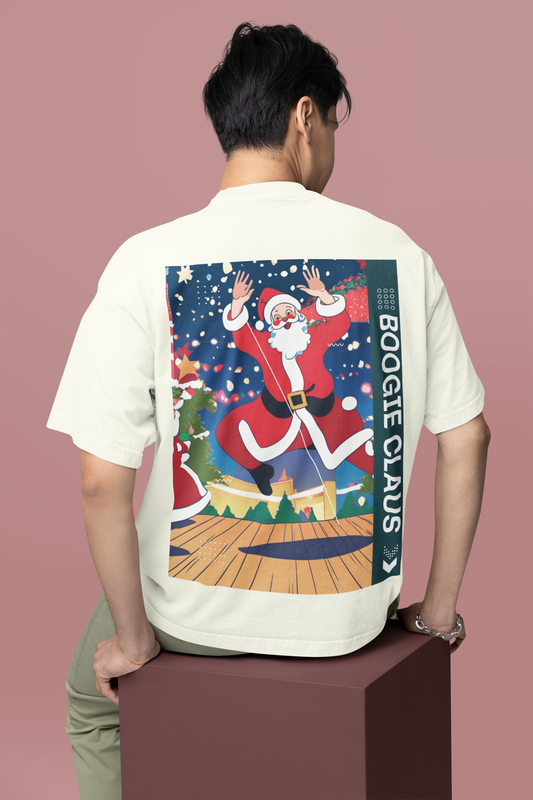 Oversized T- Shirt Men - Boogie Claus