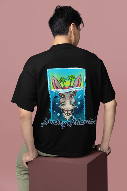 Oversized T- Shirt Men - Donkey Atlantis