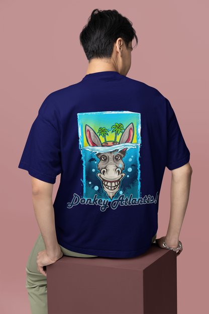 Oversized T- Shirt Men - Donkey Atlantis