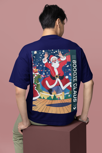 Oversized T- Shirt Men - Boogie Claus