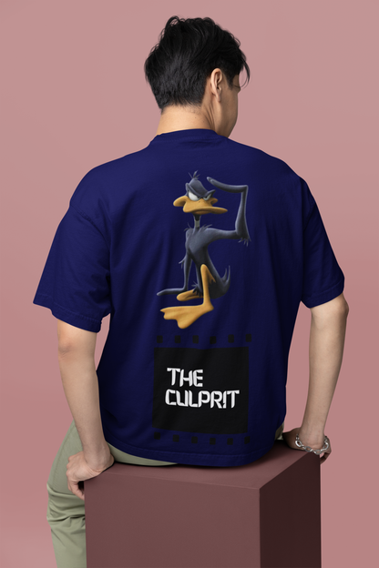 Oversized T- Shirt Men - The Culprit Tee Fusion