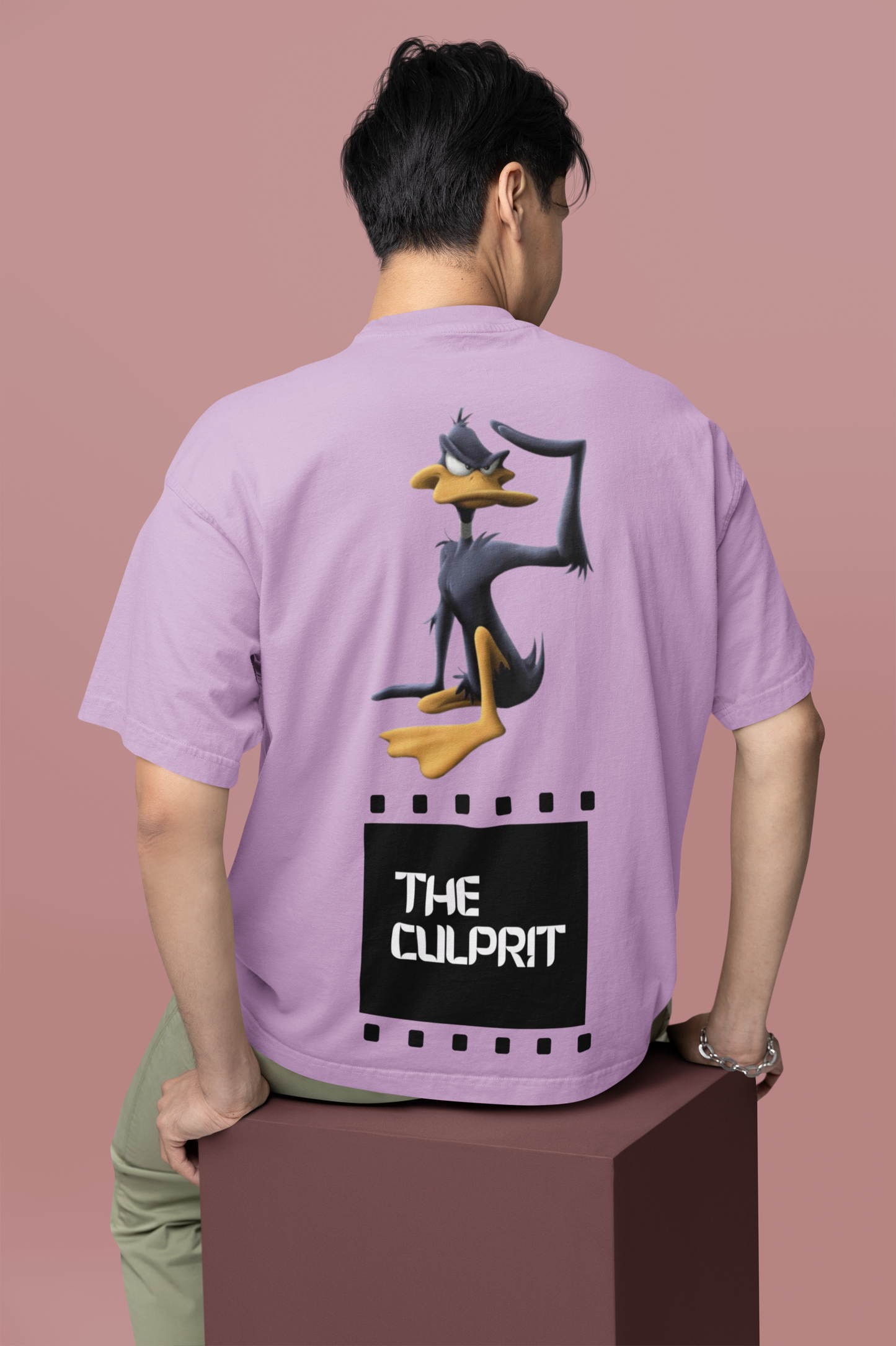 Oversized T- Shirt Men - The Culprit Tee Fusion