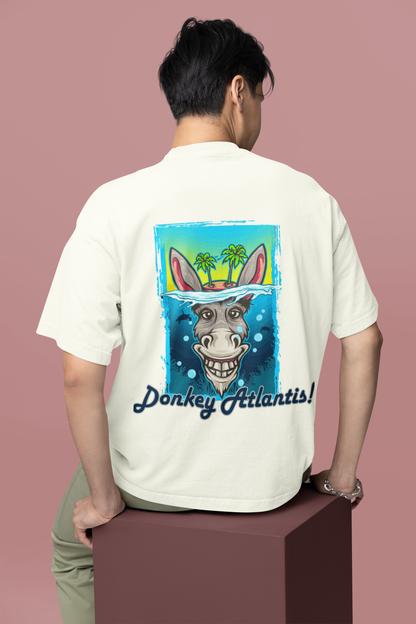 Oversized T- Shirt Men - Donkey Atlantis