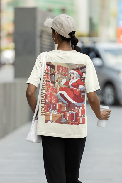 Oversized T- Shirt Women - Holiday Hustle