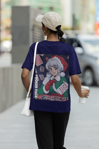 Oversized T- Shirt Women - Poker Face