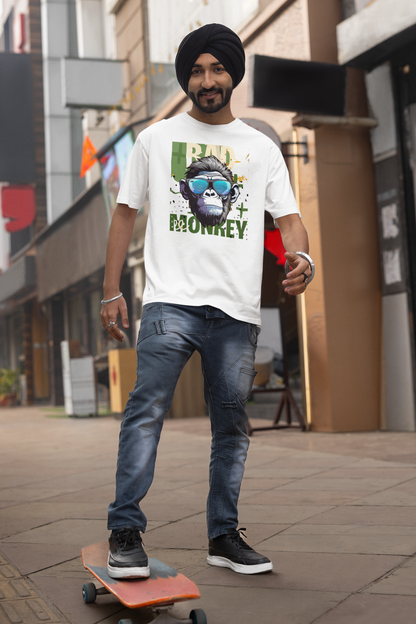 Printed T-Shirt - Regular Men - Bad Monkey Tee Fusion