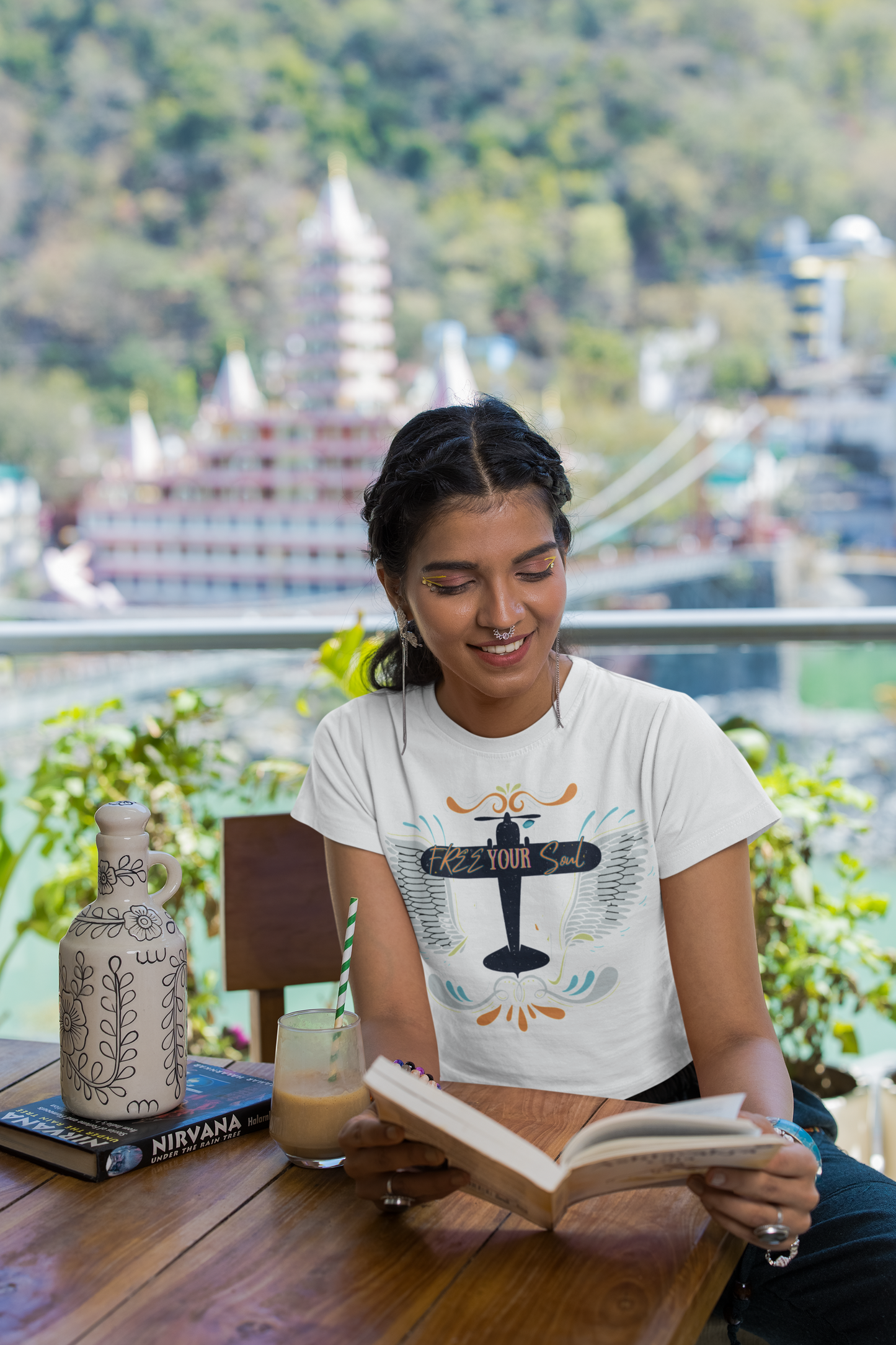 Printed T-Shirt - Crop Tops - Free Your Soul