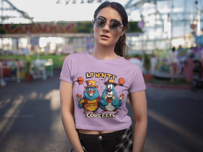 Printed T-Shirt - Crop Tops - Looney 1