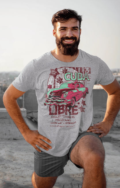 Printed T-Shirt - Regular Men - Cuba Libre Tee Fusion