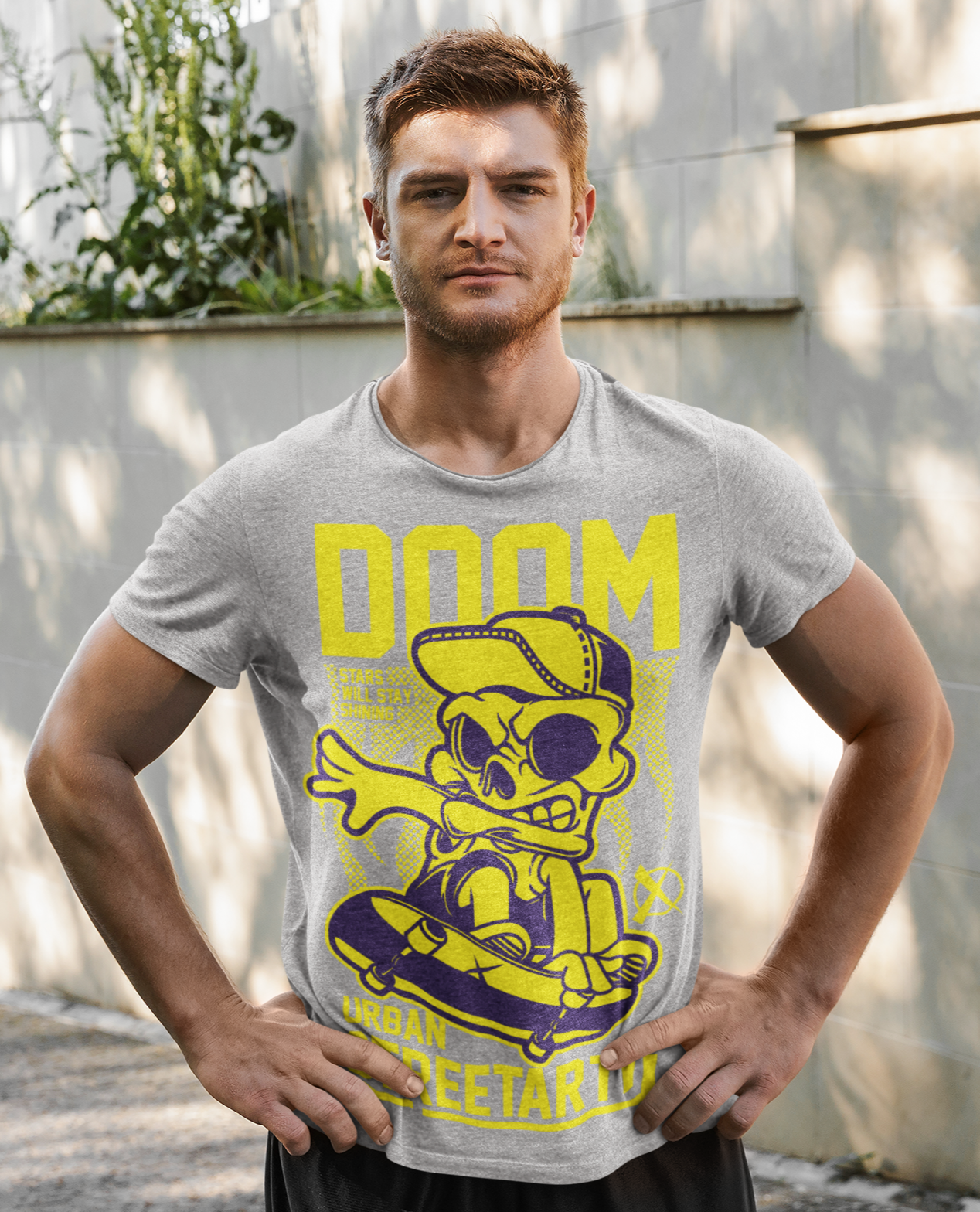 Printed T-Shirt - Regular Men - DOOM Tee Fusion