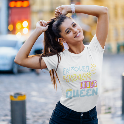 Printed T-Shirt - Regular Women - Empower Your Inner Queen