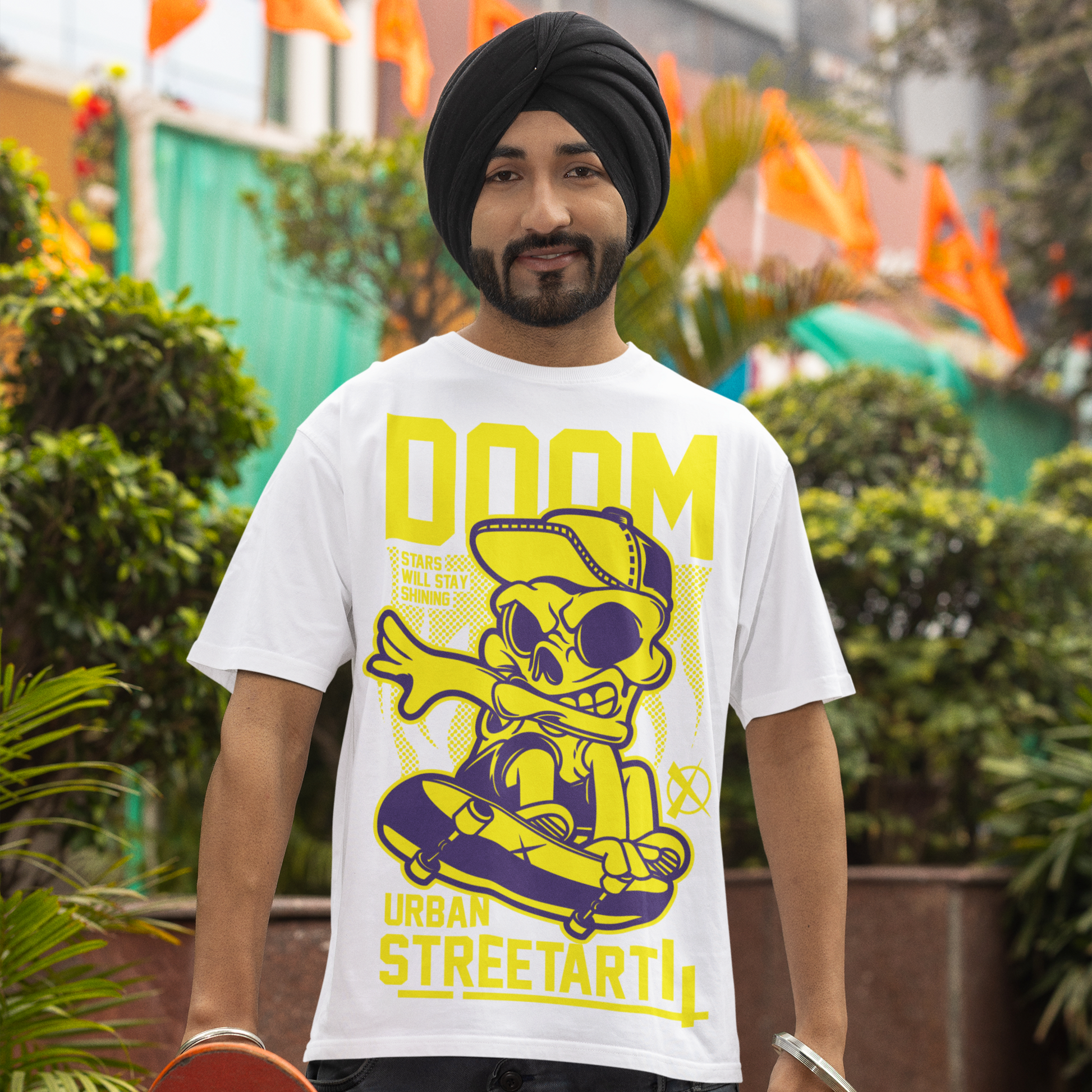 Printed T-Shirt - Regular Men - DOOM Tee Fusion