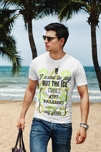 Printed T-Shirt - Regular Men - I Used to Jog