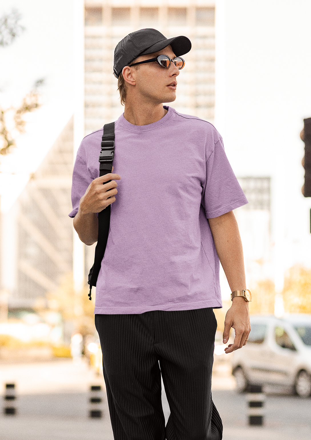 Oversized T- Shirt Men - Street Racer Tee Fusion