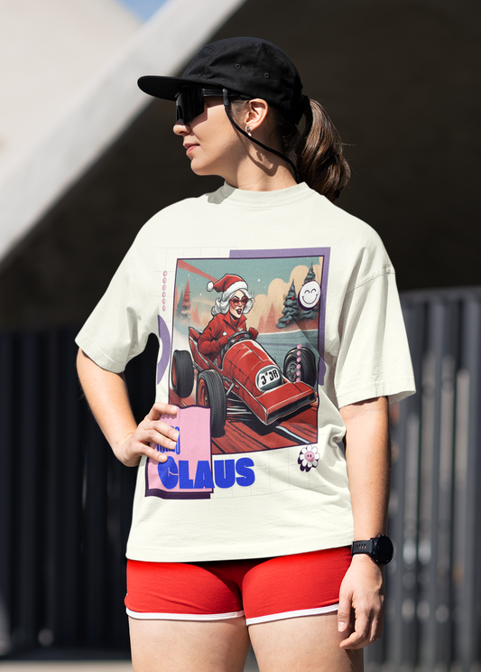 Oversized T- Shirt Women - Turbo Claus