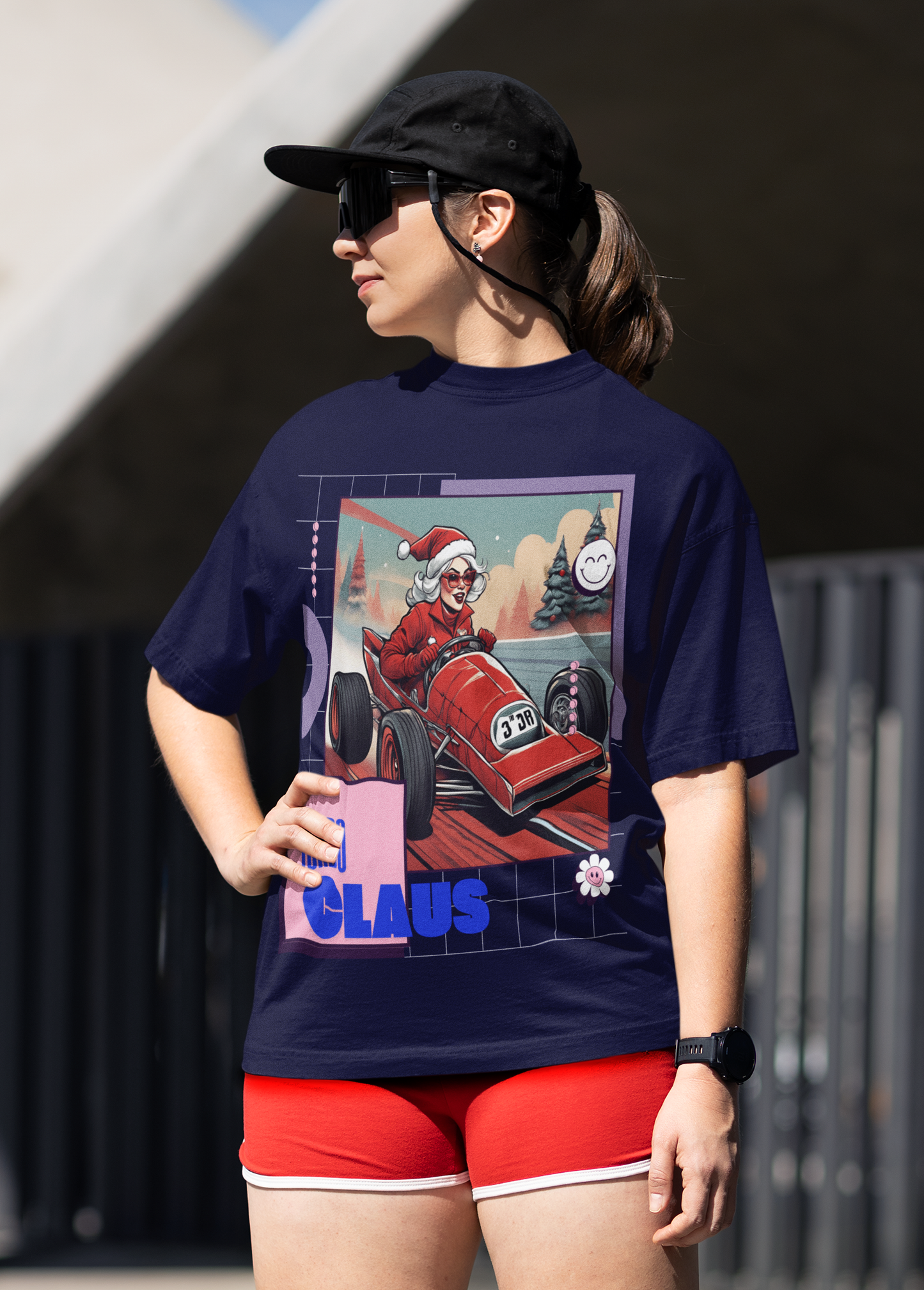 Oversized T- Shirt Women - Turbo Claus