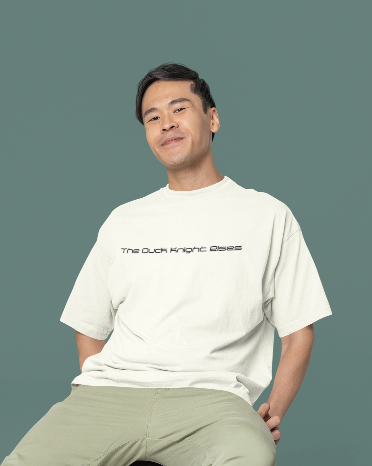 Oversized T- Shirt Men - The Duck Knight Rises