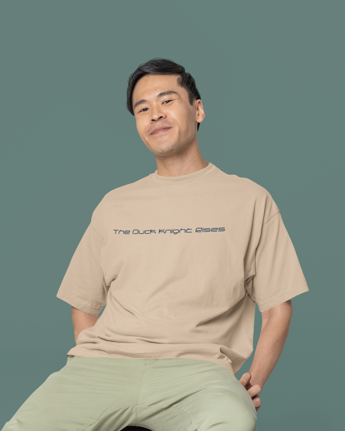 Oversized T- Shirt Men - The Duck Knight Rises