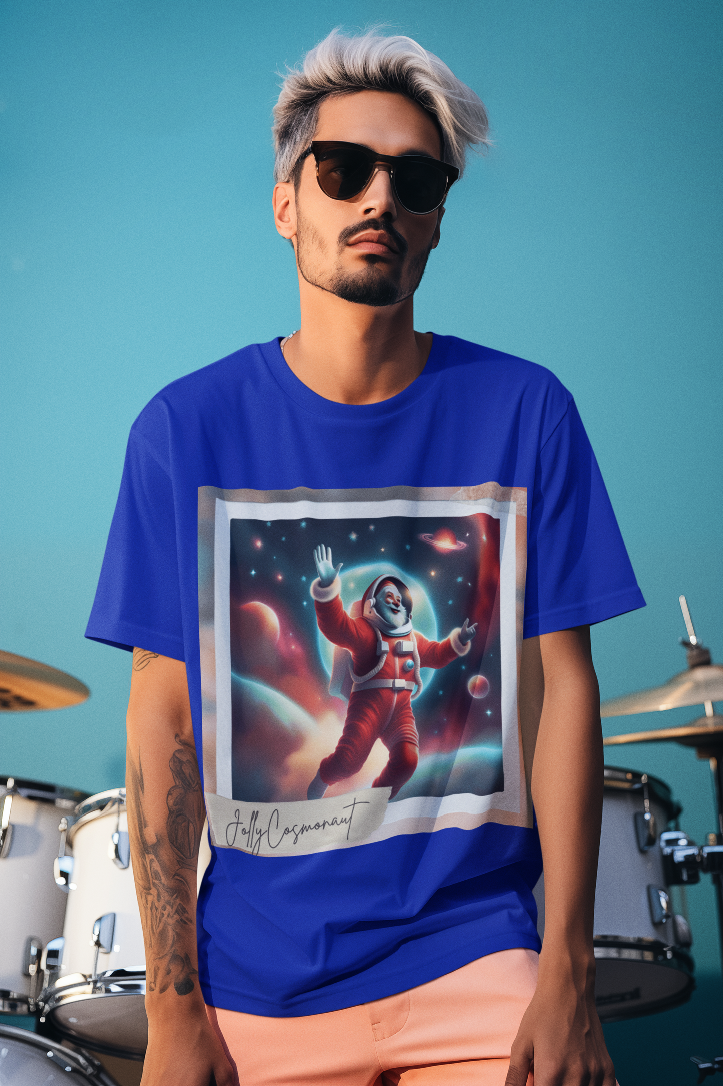 Printed T-Shirt - Regular Men - Jolly Cosmonaut