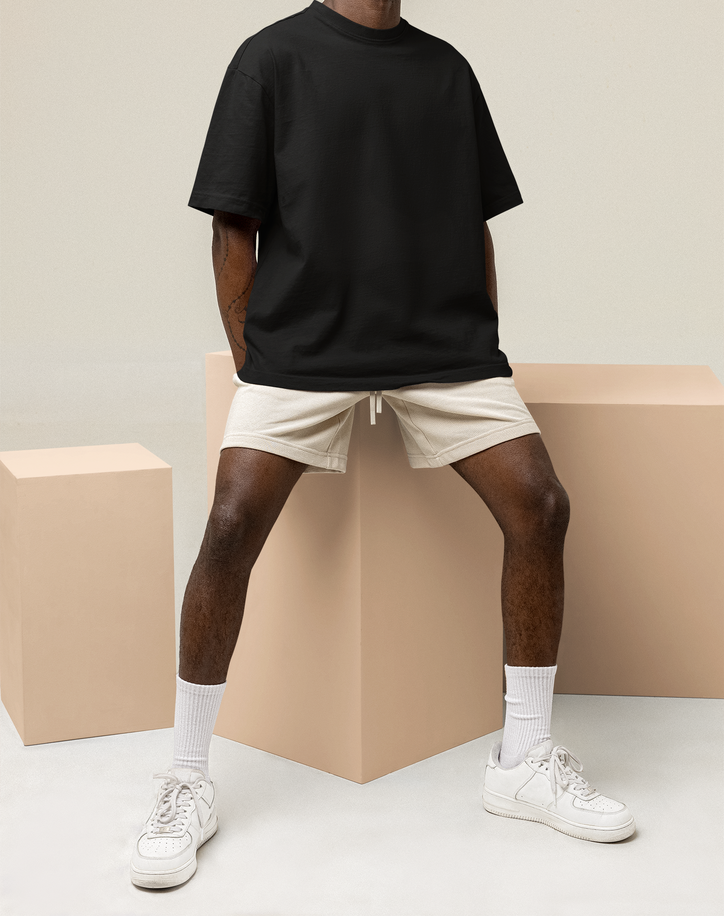 Oversized T- Shirt Men - Just Hanging Around Tee Fusion