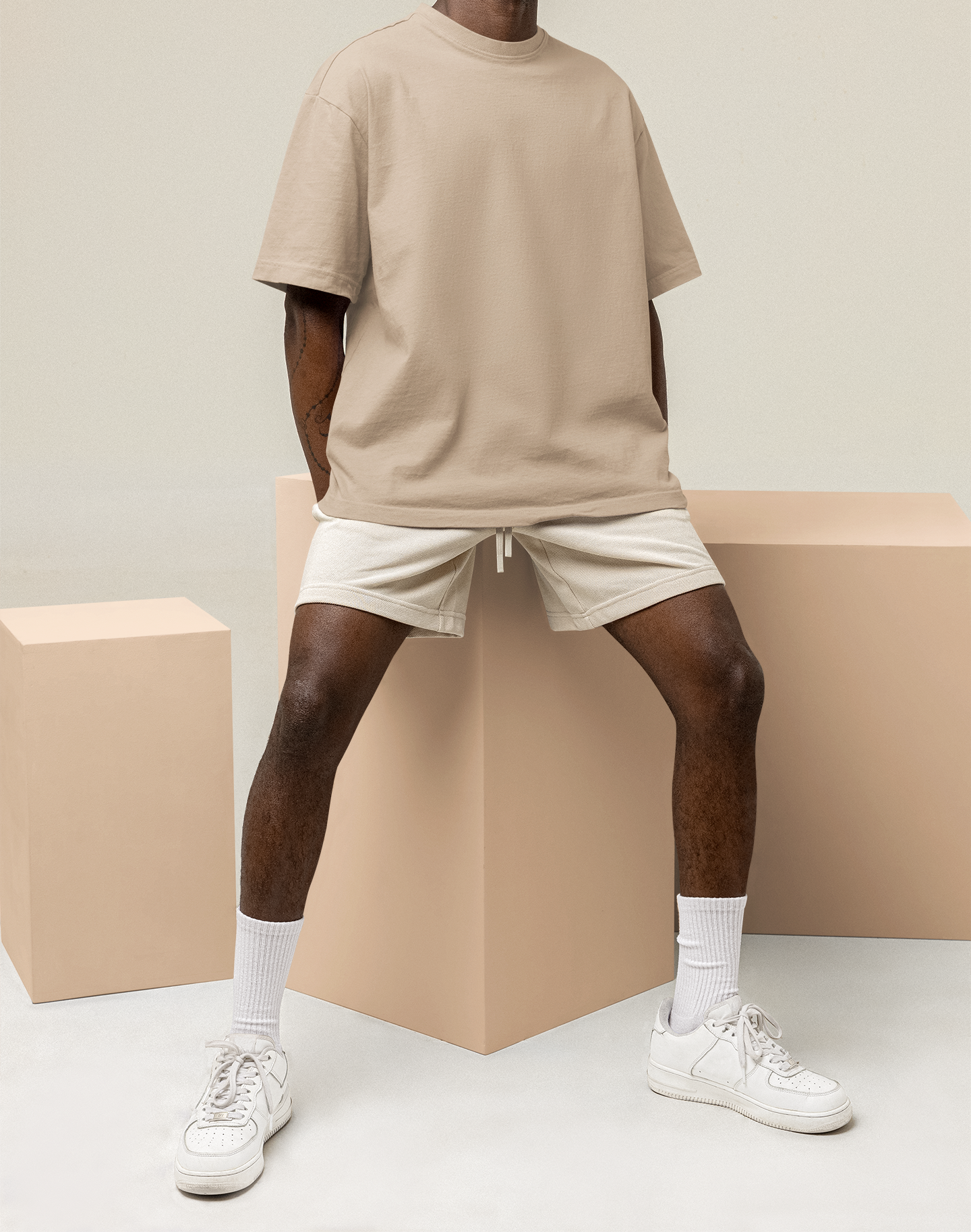 Oversized T- Shirt Men - Just Hanging Around Tee Fusion