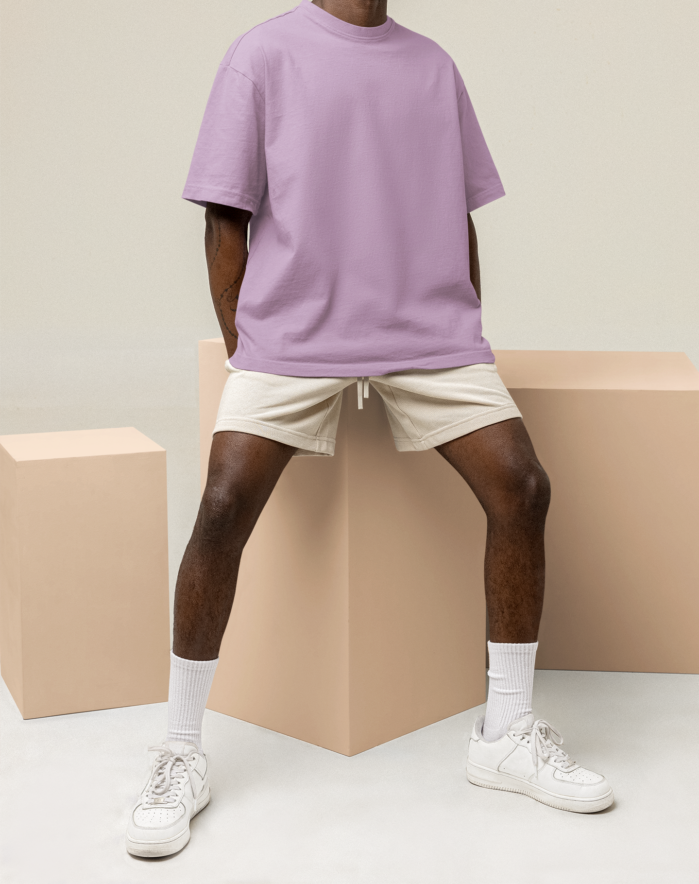 Oversized T- Shirt Men - Just Hanging Around Tee Fusion