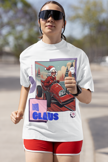 Oversized T- Shirt Women - Turbo Claus