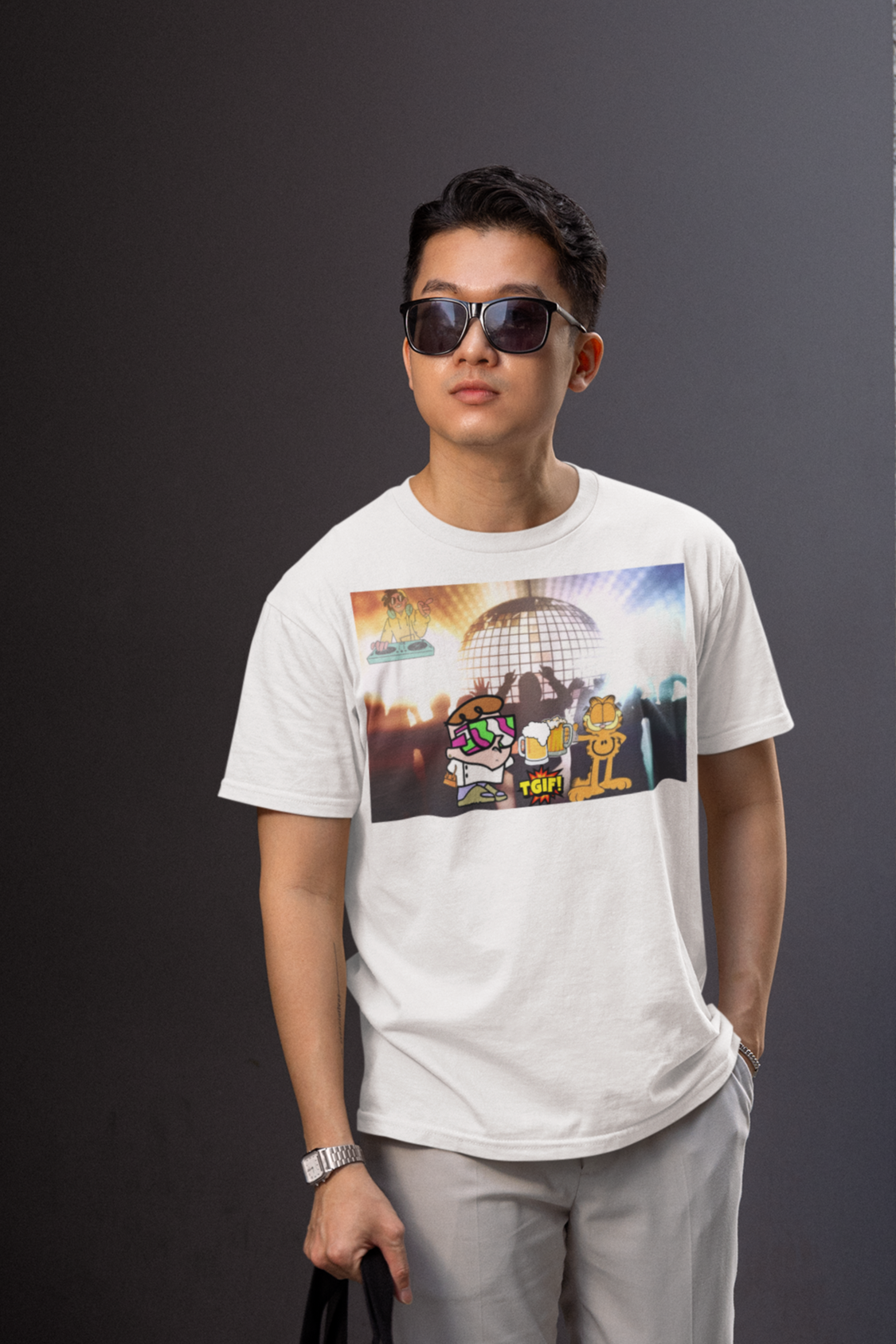 Printed T-Shirt - Regular Men - TGIF