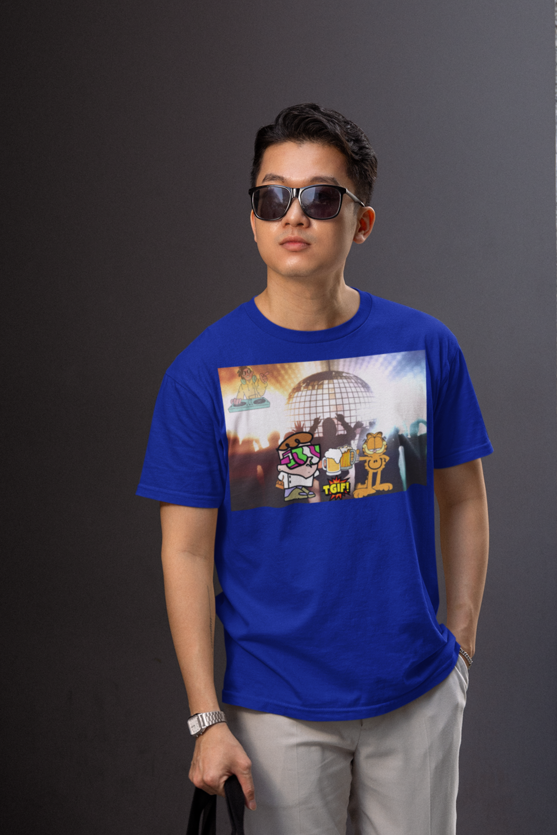 Printed T-Shirt - Regular Men - TGIF