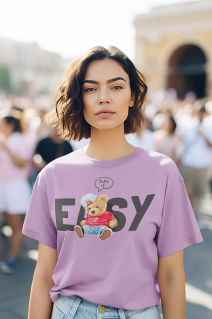 Printed T-Shirt - Regular Women - Take It Easy Tee Fusion