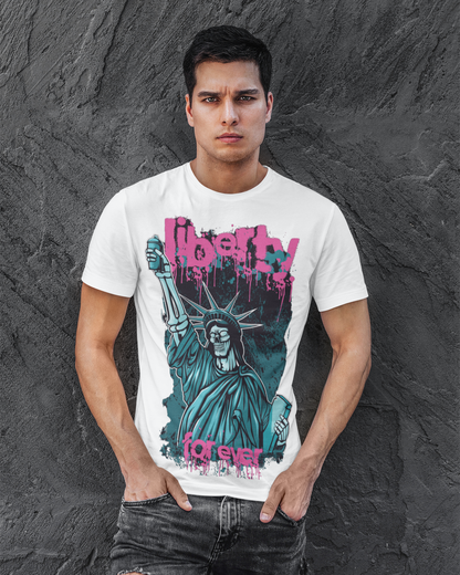 Printed T-Shirt - Regular Men - Liberty Forever