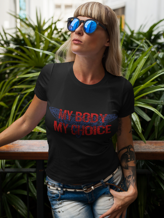 Printed T-Shirt - Regular Women - My Body My Choice