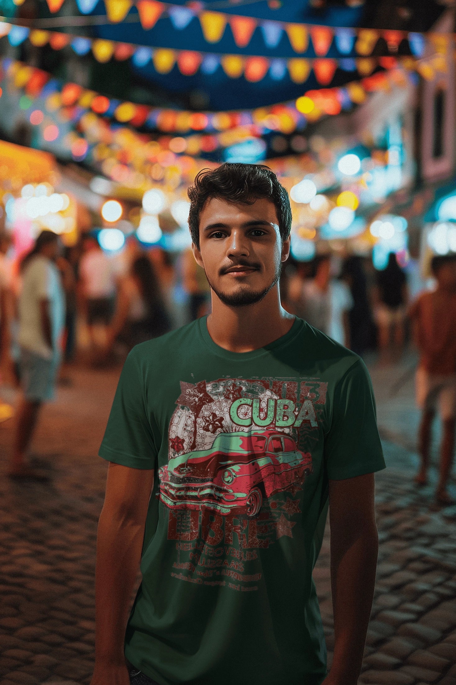 Printed T-Shirt - Regular Men - Cuba Libre Tee Fusion