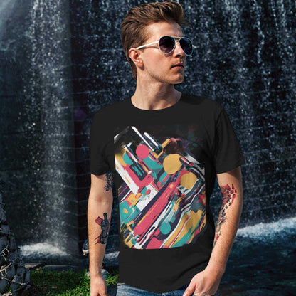 Printed T-Shirt - Regular Men - Abstract