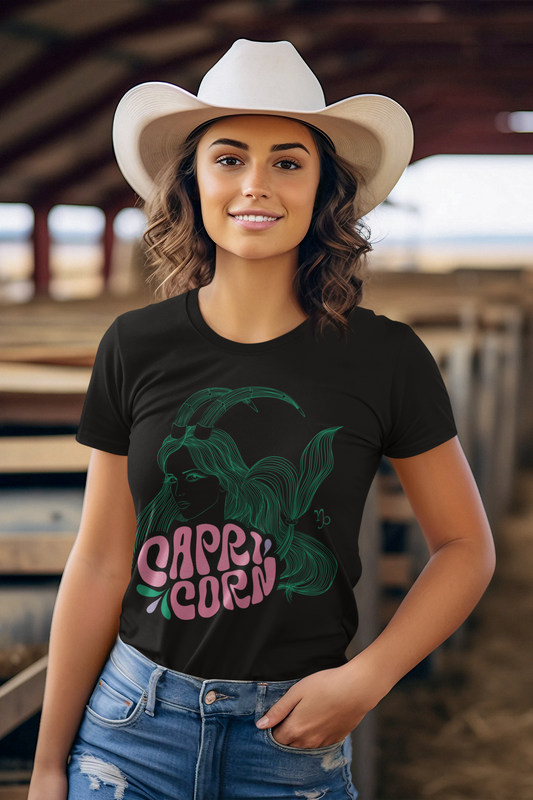 Printed T-Shirt - Regular Women - CAPRICORN